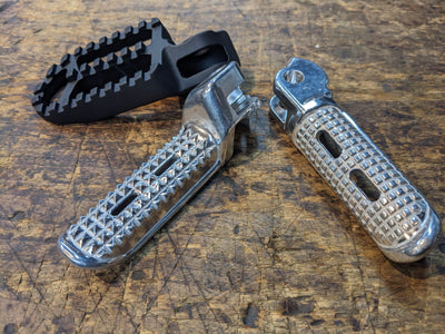 Zero Motorcycle Footpegs