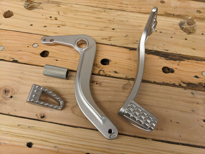 Zero Brake Lever and Pegs -  Rear