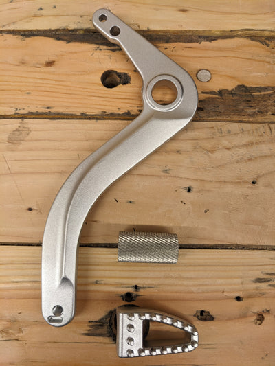 Zero Brake Lever and Pegs -  Rear