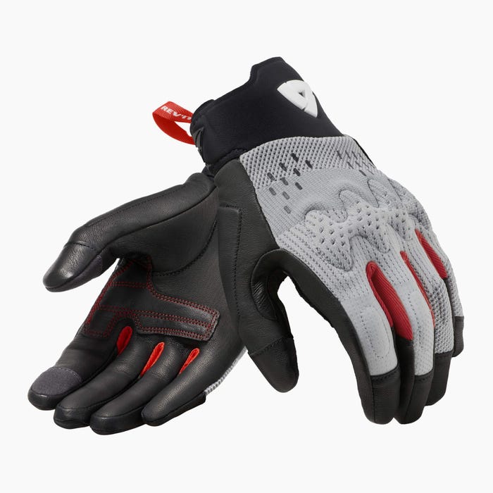 Gloves Kinetic - Light Grey/Black