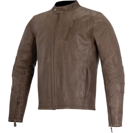 Alpinestars Leather Jacket Oscar Monty Brown