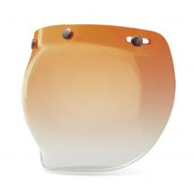 BELL - 3-Snap Bubble Shield (Smoke, Yellow, chrome, Amber Color options)