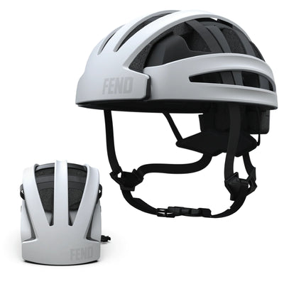 Fend - Foldable Helmet (Black, White, Yellow color options)