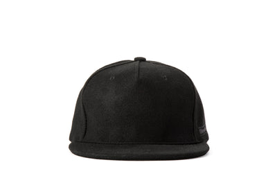 Filipacchi Black Wool Trucker Hat