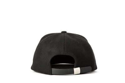 Filipacchi Black Wool Trucker Hat