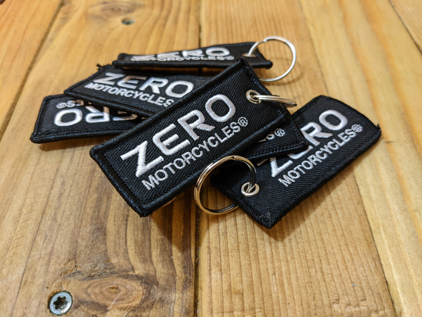 Zero Motorcycles Logo Key Tag