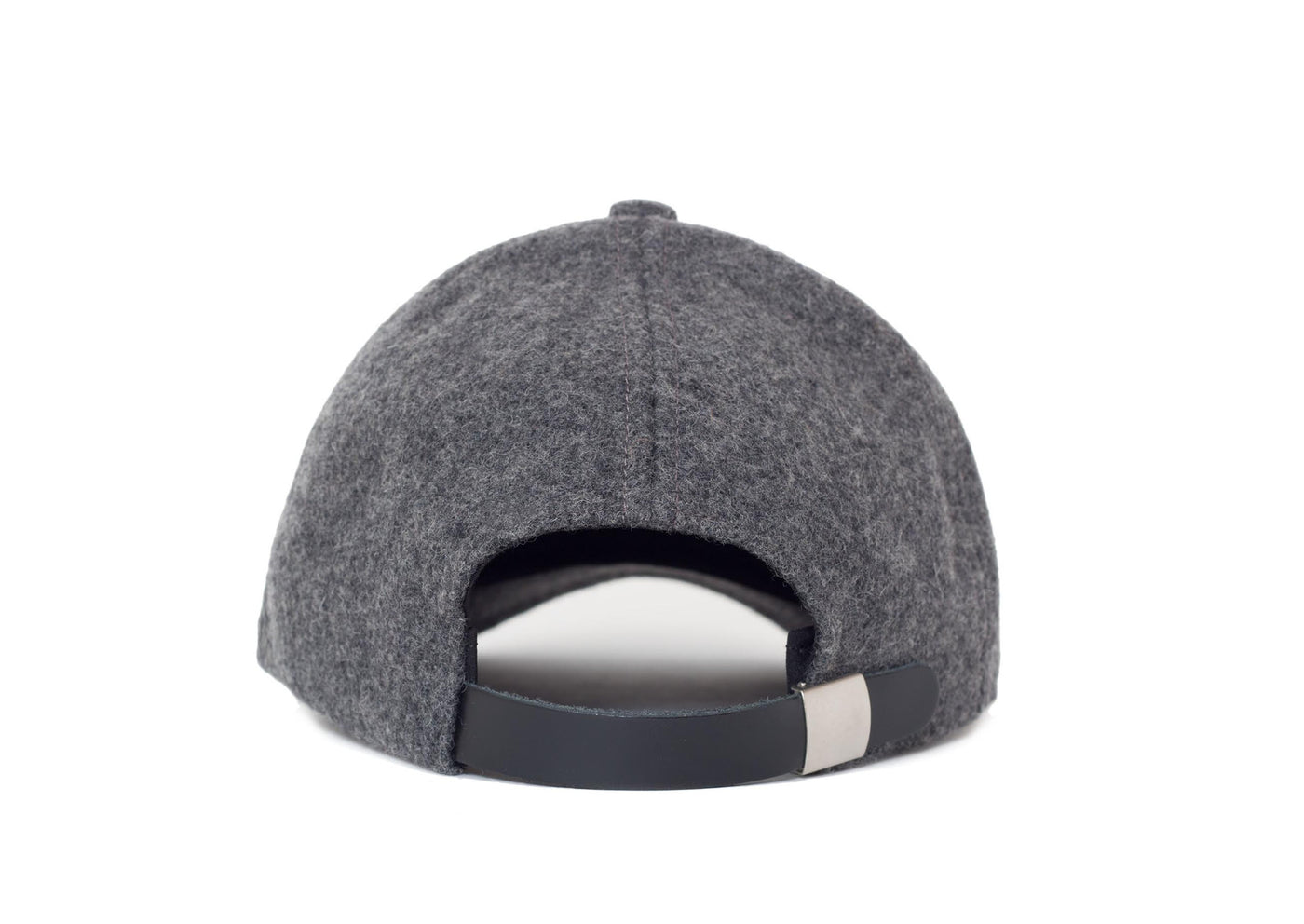 Filipacchi Wool Baseball Cap - Dark Gray