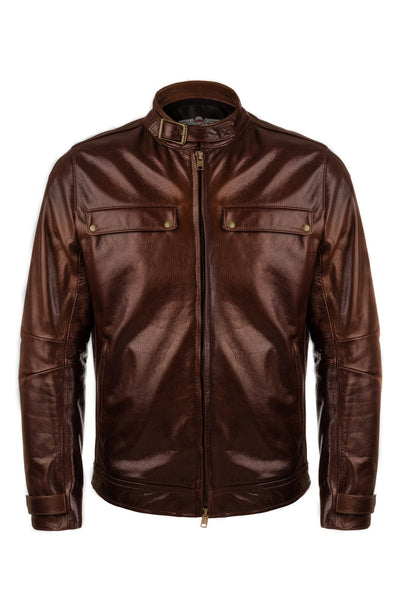VKTRE- Heritage Leather Road Jacket